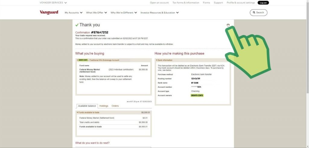 Step 16 Print and save this document - growthcents.com